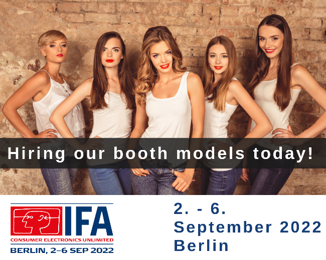 Boothmodels IFA Berlin 2025