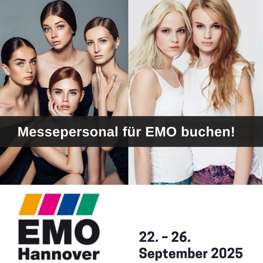 Messehostess EMO 2023 buchen