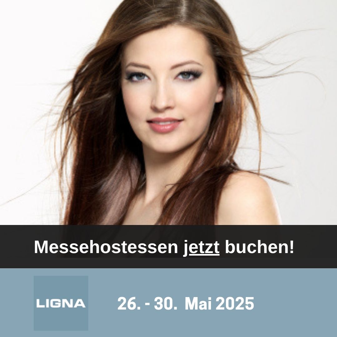 Messehostess LIGNA Hannover buchen