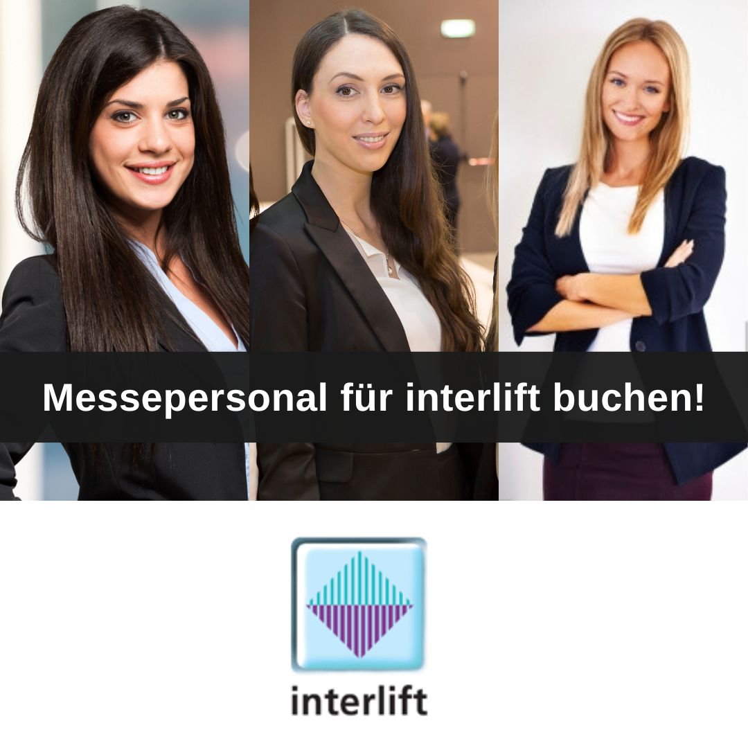 Messehostess interlift Nürnberg buchen
